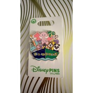 Disney Parks 2023 It’s a Small World Animals on Boat Pin - NEW